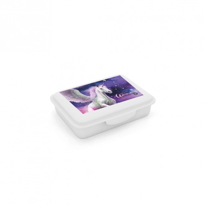 Kinderlunchbox met vak met Pegasus-motief