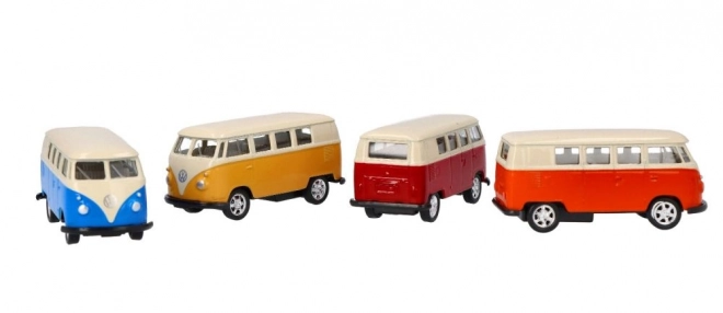 Metalen model Volkswagen T1 MicroBus