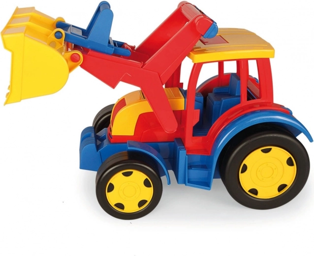 Robuuste wielen en stabiele constructie