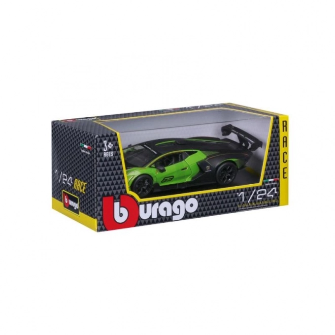 Bburago 1:24 Race Lamborghini Essenza SCV12 – Groene