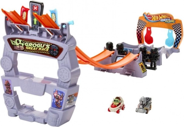 Hot Wheels RacerVerse Star Wars Grogu’s Great Race racebaan