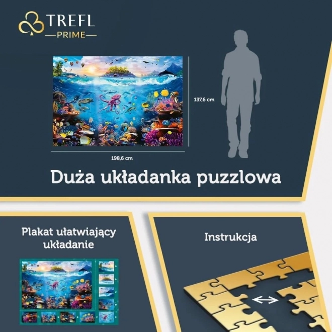 TREFL Puzzel UFT Duik in onderzees paradijs 13500 stukken