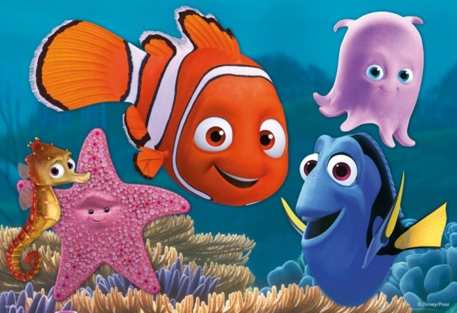 RAVENSBURGER Puzzel Op zoek naar Nemo 2x12 stukjes