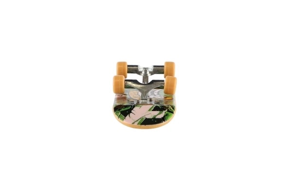 Vinger skateboard schroefbare 2st kunststof 10cm met ramp en accessoires 2 kleuren in doos 35x9x18cm
