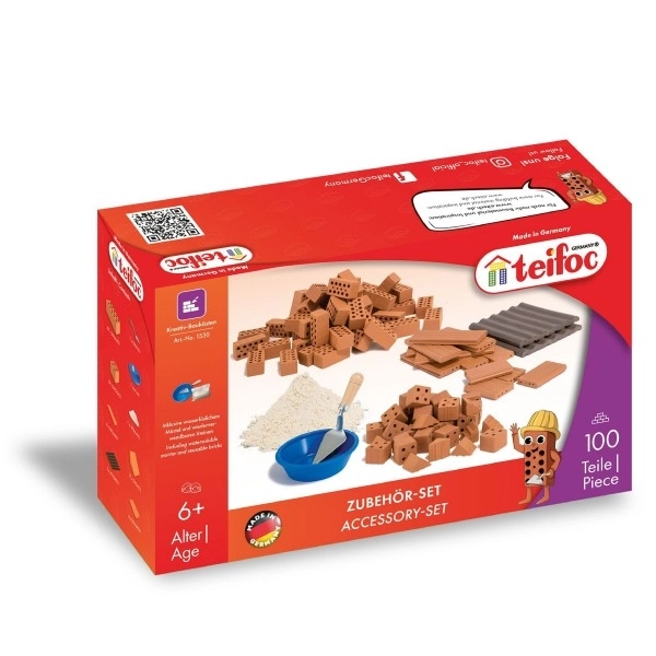 Teifoc Baksteen Set 100 Stuks