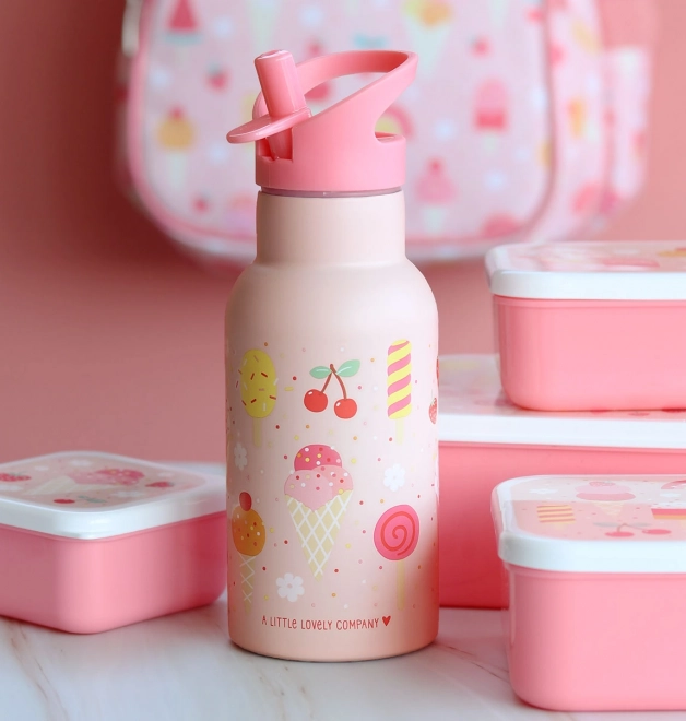 A Little Lovely Company RVS waterfles 500 ml