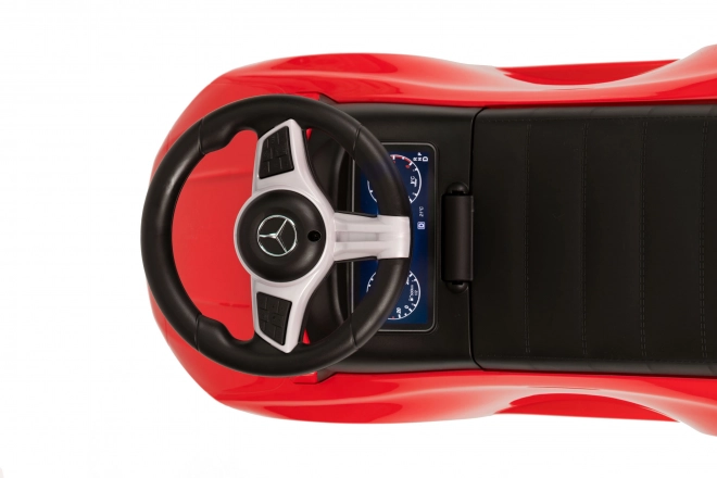 Rijdende auto Mercedes C KLASSE interactieve stuur in de kleur rood