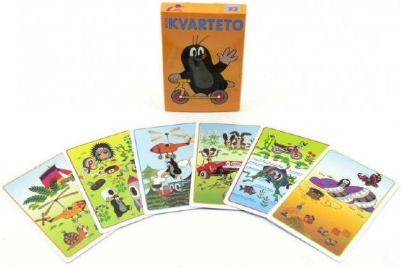 Kwartet Mol – kinderkaartspel