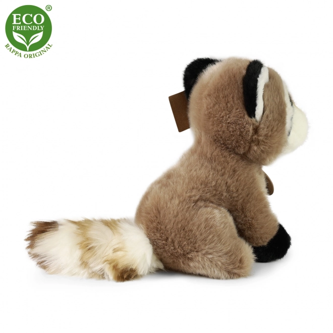 Zittende pluche wasbeer 18 cm ECO-FRIENDLY