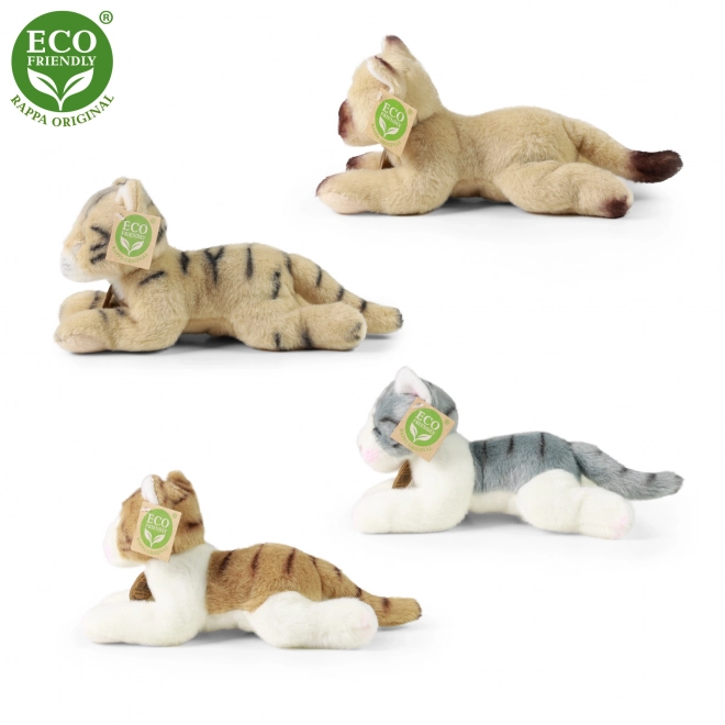 Pluche kat 18 cm ecologisch