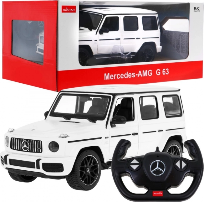 Rastar radiografisch bestuurbare auto 1:14 Mercedes‑AMG G 63 – Wit