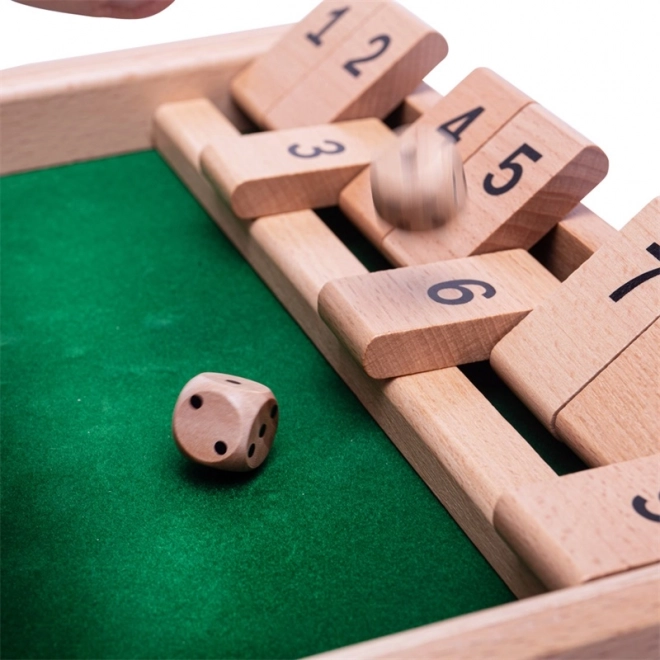 houten spel Shut the Box BIGJIGS TOYS