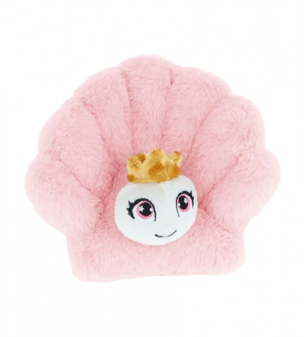 Keeleco ecologische pluchen knuffel Schelp 14 cm