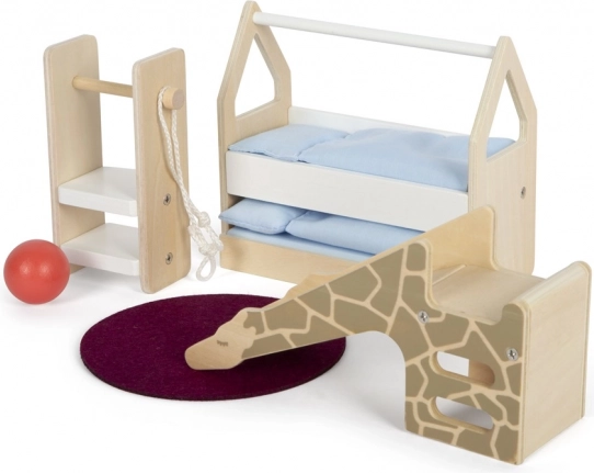 Kinderkamer voor poppenhuis