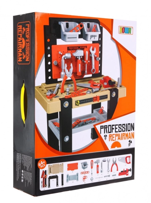 Kinderwerkbank Little DIY - 64 delen
