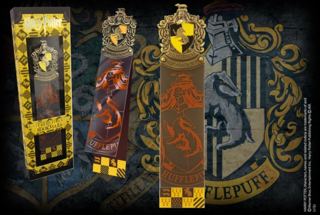 Harry Potter deluxe bladwijzer – Huffelpuf