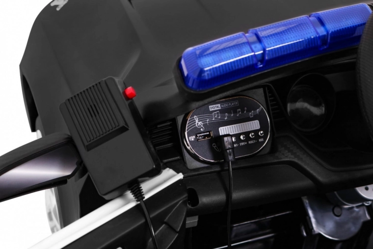 Lichten en audio zoals in een echte auto