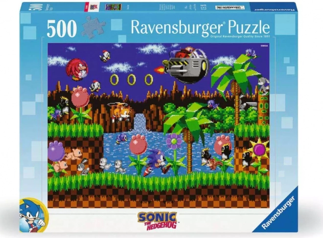 Puzzel Egel Sonic 500 stukjes