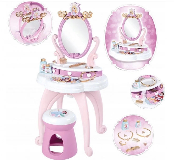 SMOBY Toilettafel 2in1 Disney Prinsessen