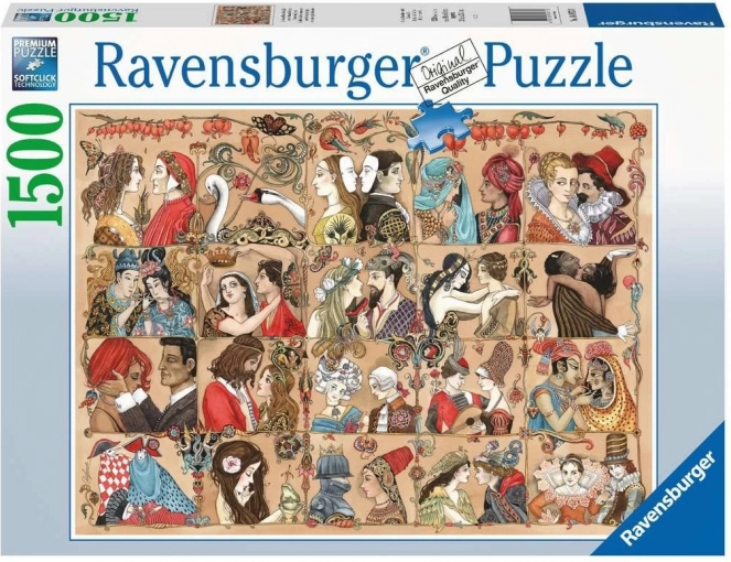Ravensburger puzzel Love Through the Ages 1500 stukjes