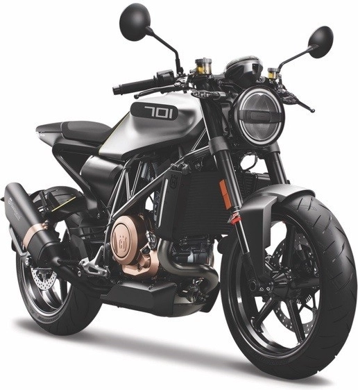 Metalen modelmotor HUSQVARNA Vitpilen 701 2018 1:18