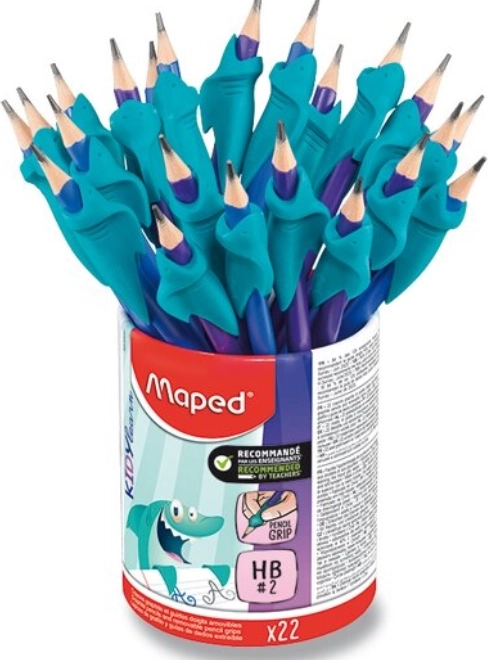 Grafiet potlood voor kinderen met opzetstuk Maped Kidy Learn