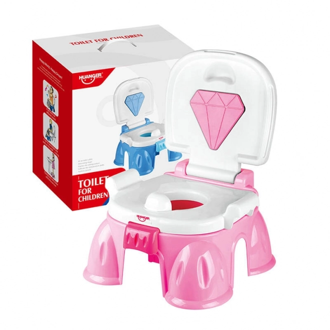 Muzikale potty roze Huanger
