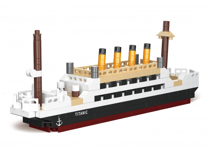 KOCO Bouwpakket Titanic 271 stukken 13,5x2,5x4,5 cm