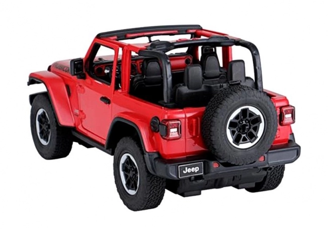 Auto R/C Jeep Wrangler Rubicon 1:14 Rastar – Rood