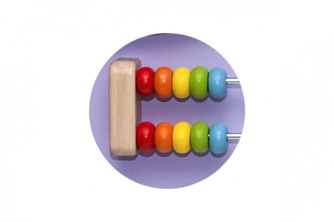 Houten sensorische manipulatieve plank - nijlpaard