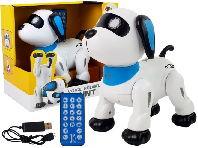Interactieve robotische hond met afstandsbediening
