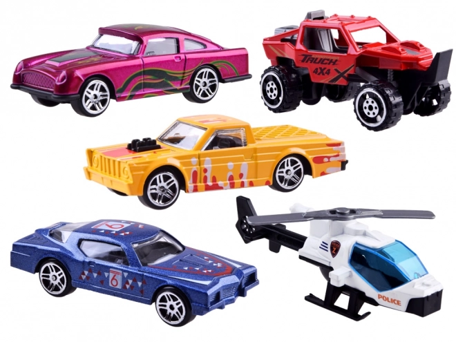 Set van 5 autootjes