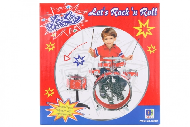 Kinderen drumstel met accessoires
