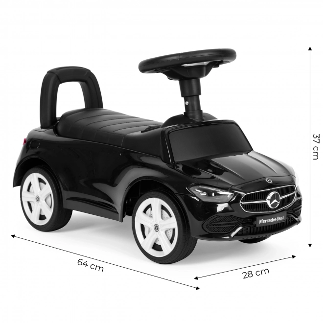 Rijauto Mercedes C CLASS interactieve stuurwiel klinkt zwart