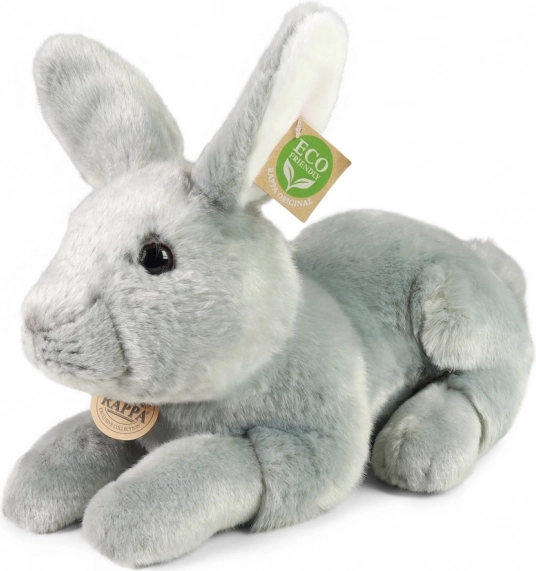 Pluche liggende konijn 33 cm eco-friendly