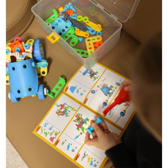 Constructieset Voertuigen voor Kinderen 6v1