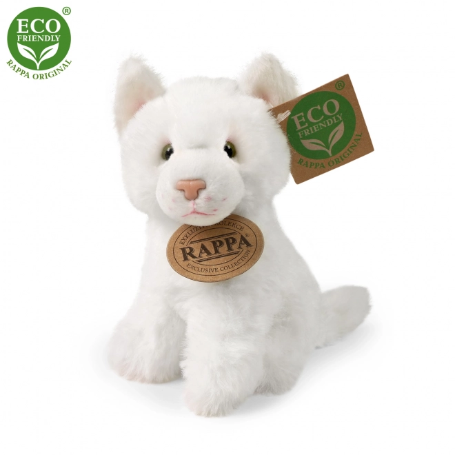 Pluchen kat 14 cm zittend ECO-VRIENDELIJK