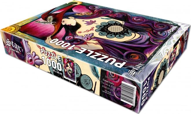 Puzzel Dame van de Dierenriem 1000 stukken