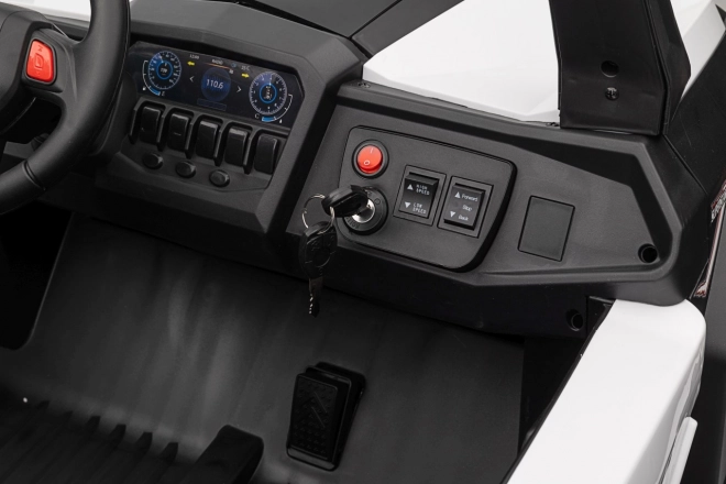 Elektrisch kinderauto UTV-MX 2000N wit