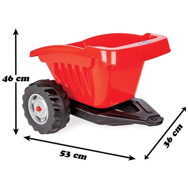 Rode kindersleepwagen WOOPIE
