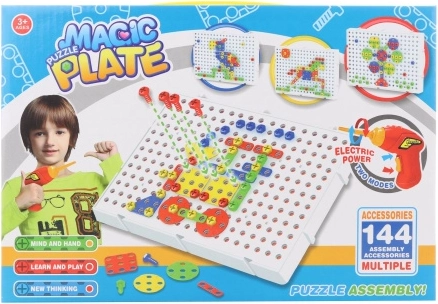 Schroefconstructieset met boor – kleine set