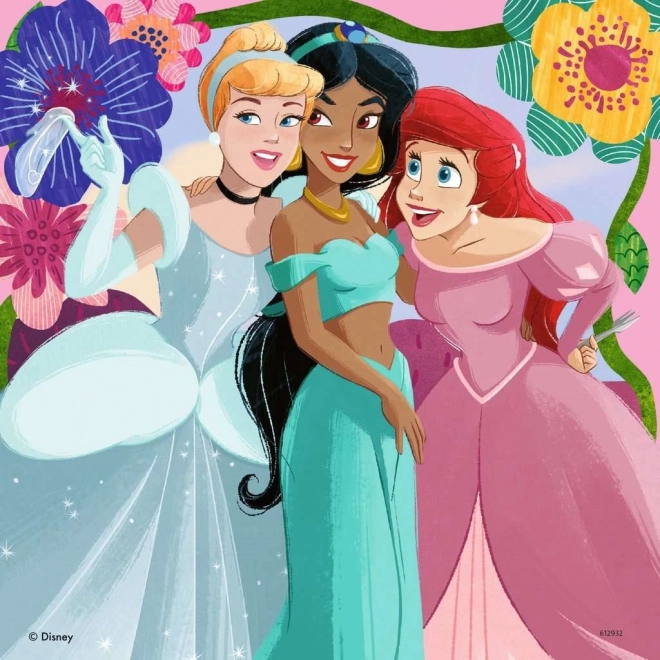 Ravensburger puzzel Disney: Prinsessen uit sprookjes 3x49 stukjes