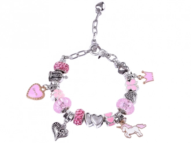 Creatieve kralenset voor het maken van armbanden met bedeltjes
