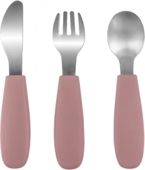 Silicone kinderbestek, Old Pink