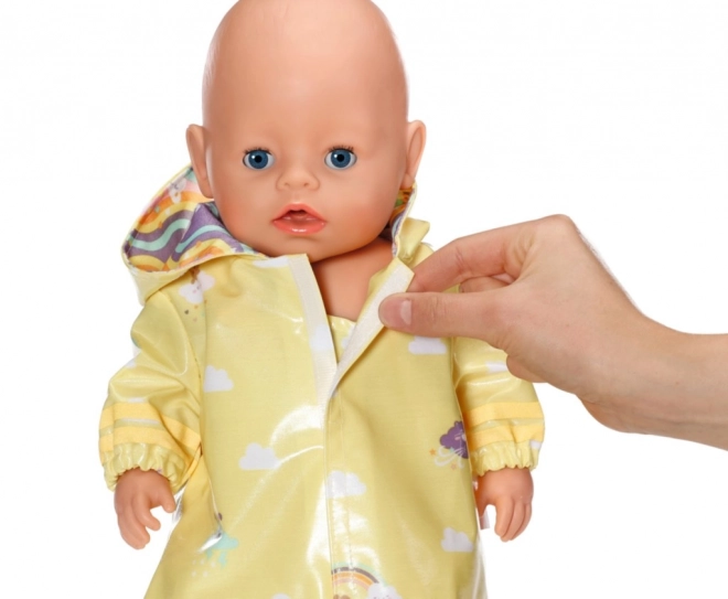 BABY born deluxe regenoutfit voor poppen 43 cm