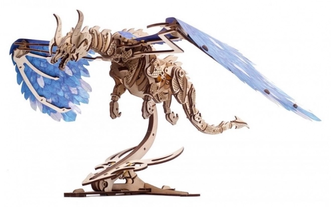 3D puzzel Vichřice Draak