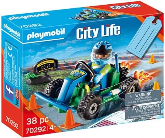 Cadeauset City Life Go-Kart Race