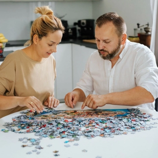 1000 nauwkeurig gesneden stukjes