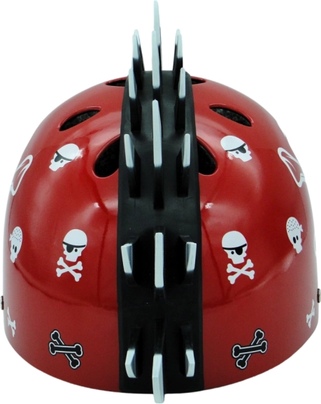 Piraat helm rood maat M