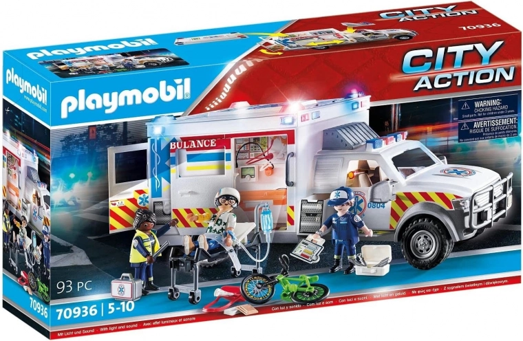 Město City Action Ambulance Reddingsdienst